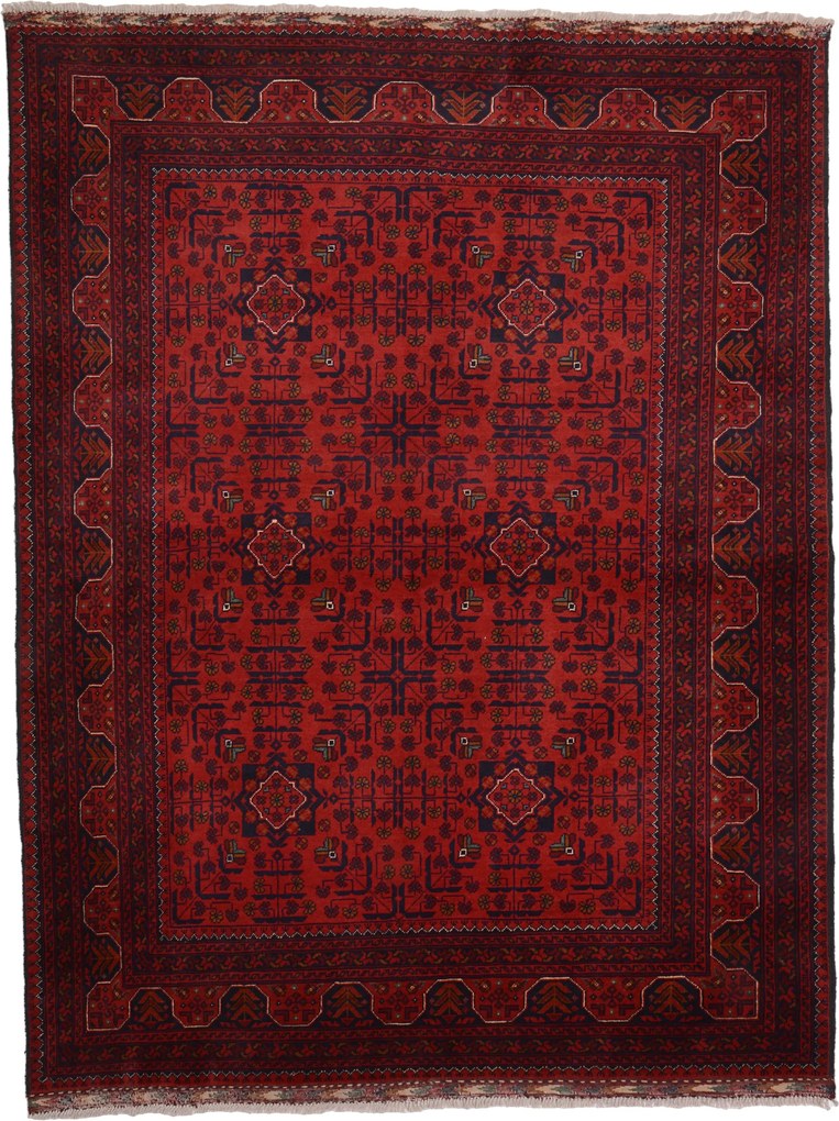 Afghan Tappeto orientale 150x190 (Pakistan) Annodato A Mano
