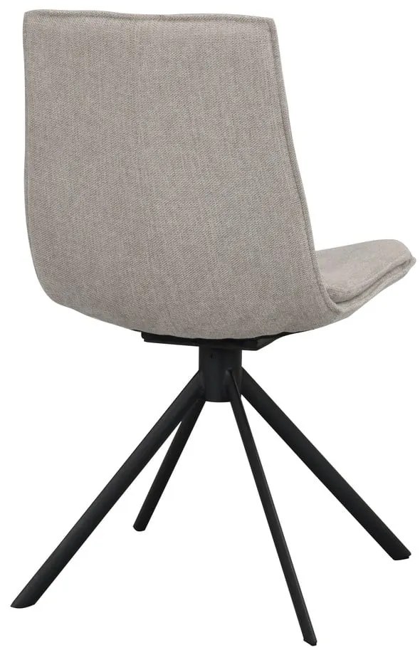 Sedie da pranzo girevoli beige in set di 2 Lowell - Rowico