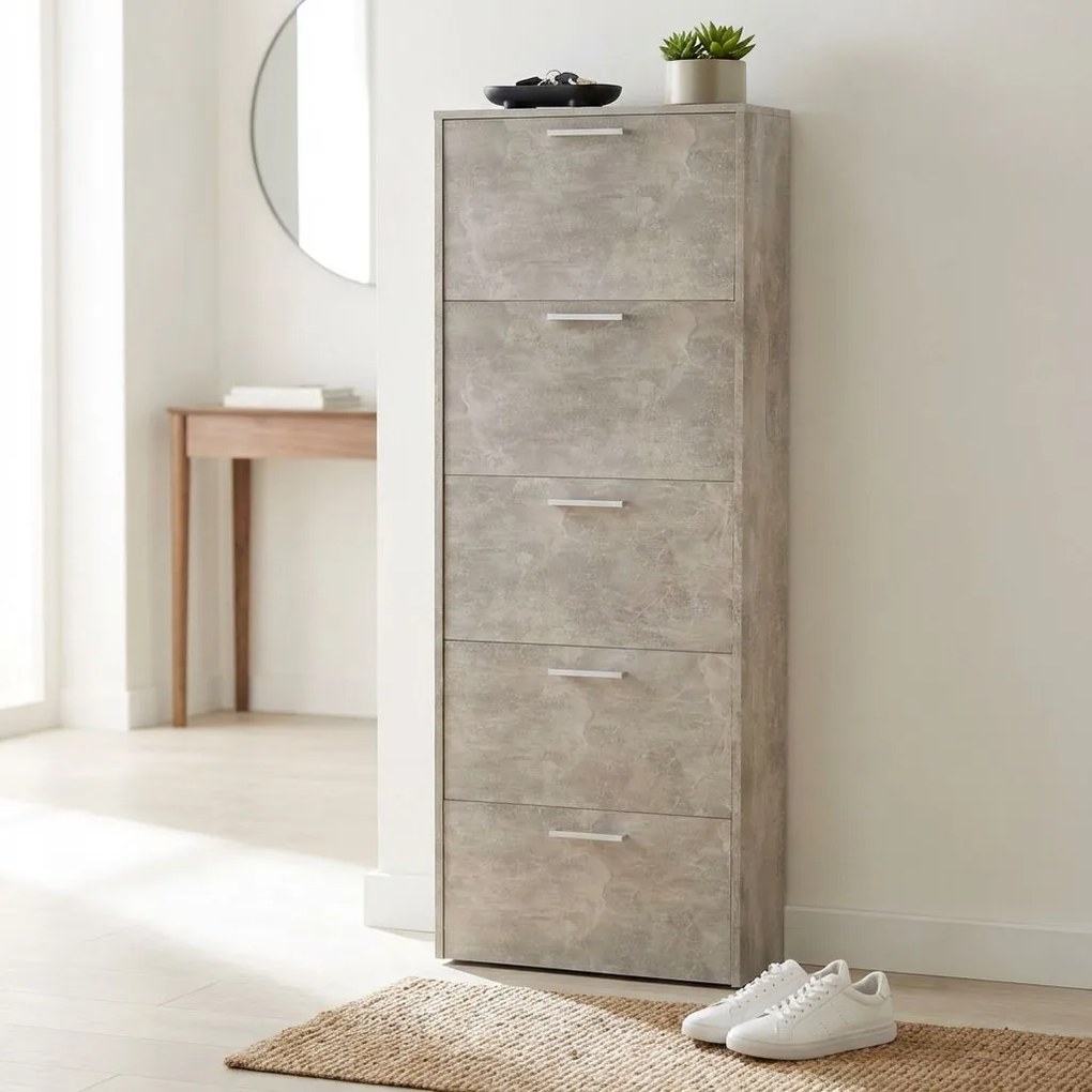 GINKO - scarpiera 5 ante a ribalta