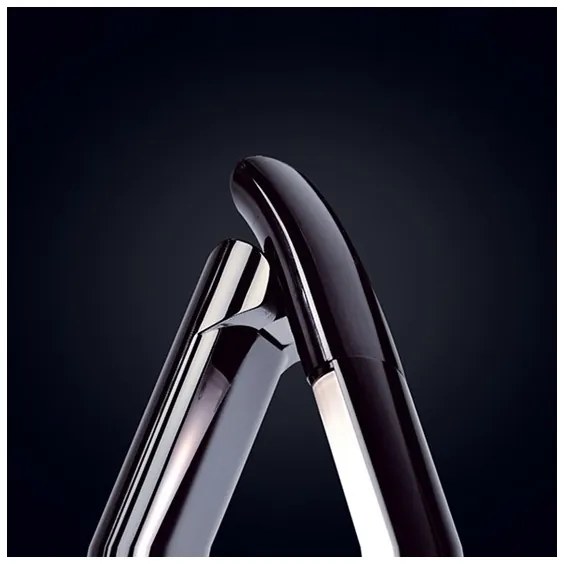 Brilagi - LED Lampada da tavolo dimmerabile Connettore USB LED/12W/230V nera