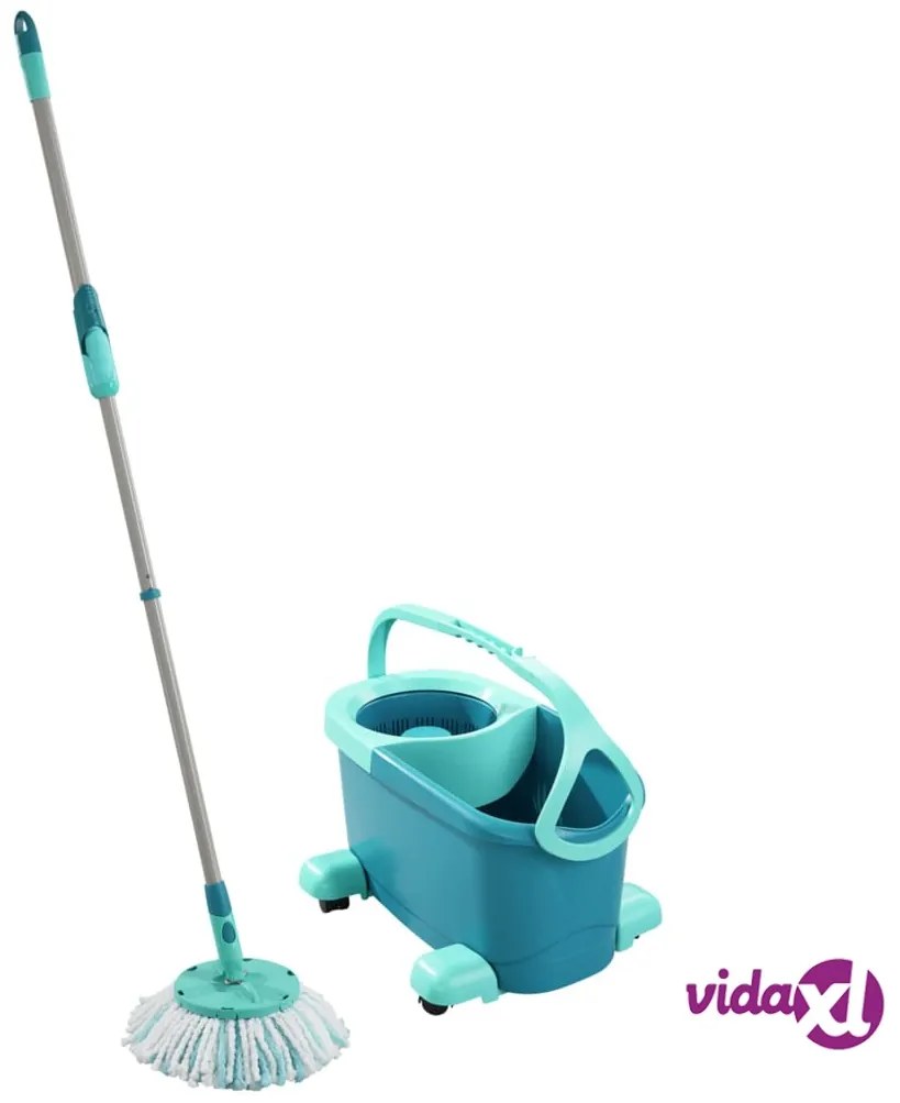 Leifheit Set Mocio per Pavimenti a Disco Clean Twist Ergo Mobile