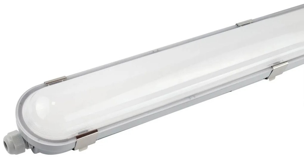 Plafoniera LED 150cm 55W IP66 CCT 8.800lm 160lm/W - con driver Osram Icutronic Colore Bianco Variabile CCT
