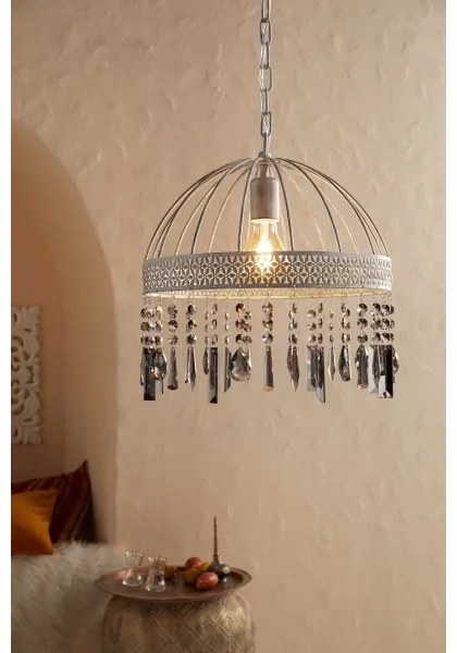 Eglo 43587 - Lampadario su corda STEELEVILLE 1xE27/40W/230V