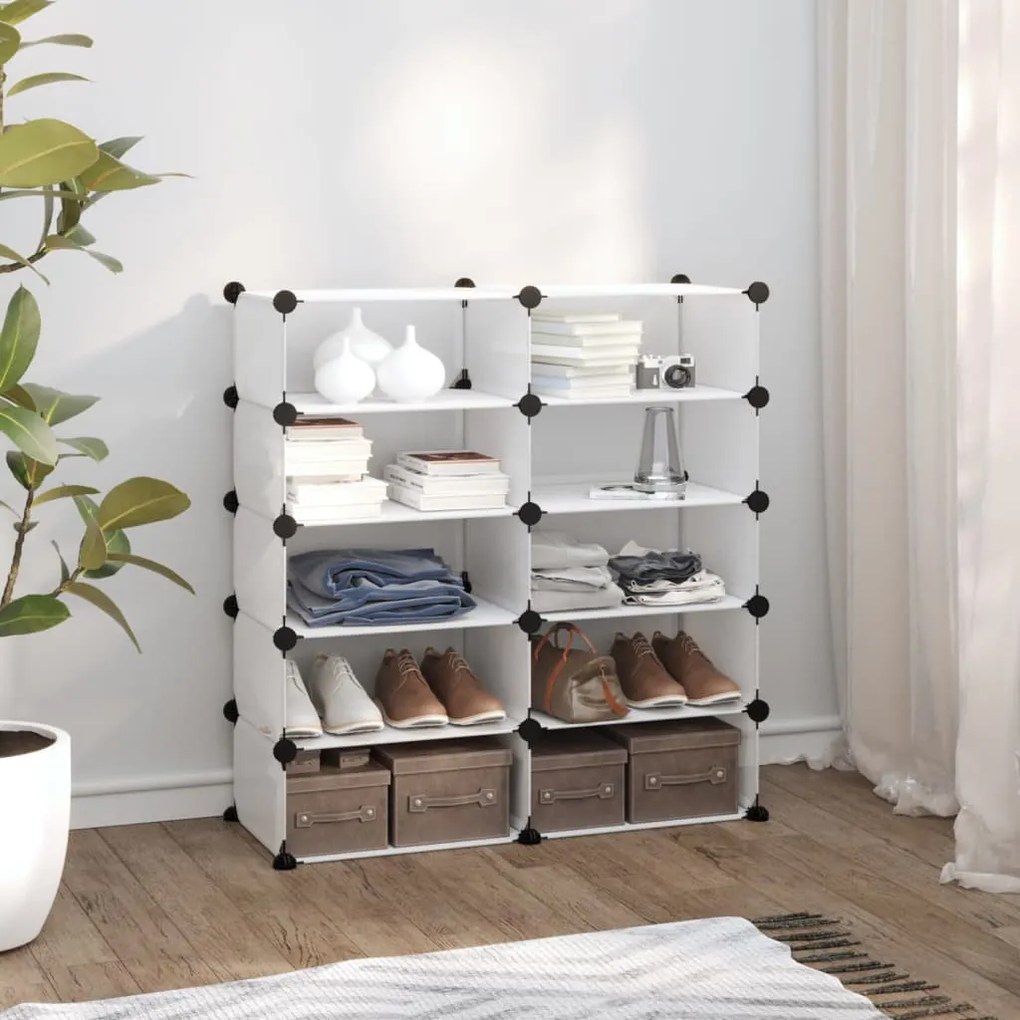 Scarpiera Trasparente 84x32x88,5 Cm İn Pp /