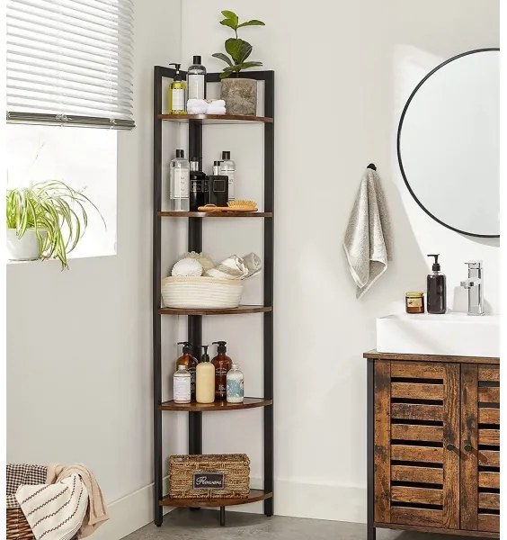 Libreria NAVARO marrone/nero