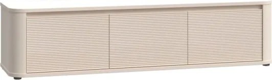 Mobile TV Da Terra 3 Ante 170x40x40 Design Moderno Lehman Sabbia