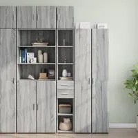 Mobile Sottile Grigio Sonoma 30x42,5x225 cm in Truciolato 3281271