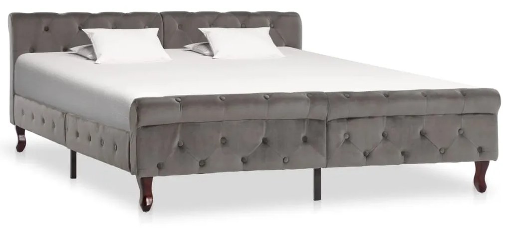 Giroletto Grigio İn Velluto 160x200 Cm /