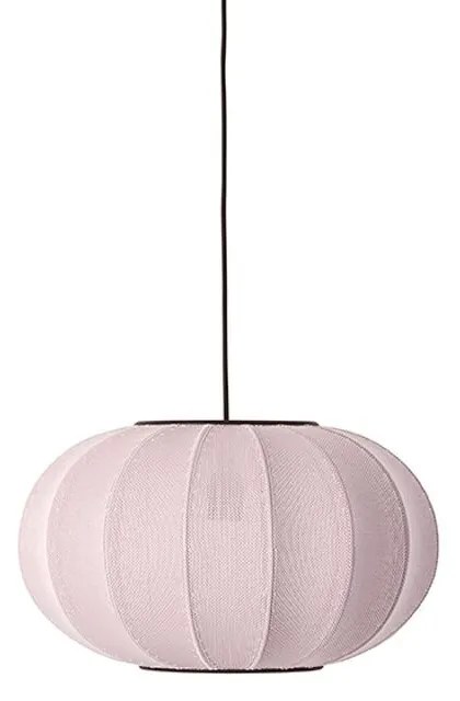 Made By Hand - Knit-Wit 45 Oval Lampada a Sospensione Light Rosa Made By Hand