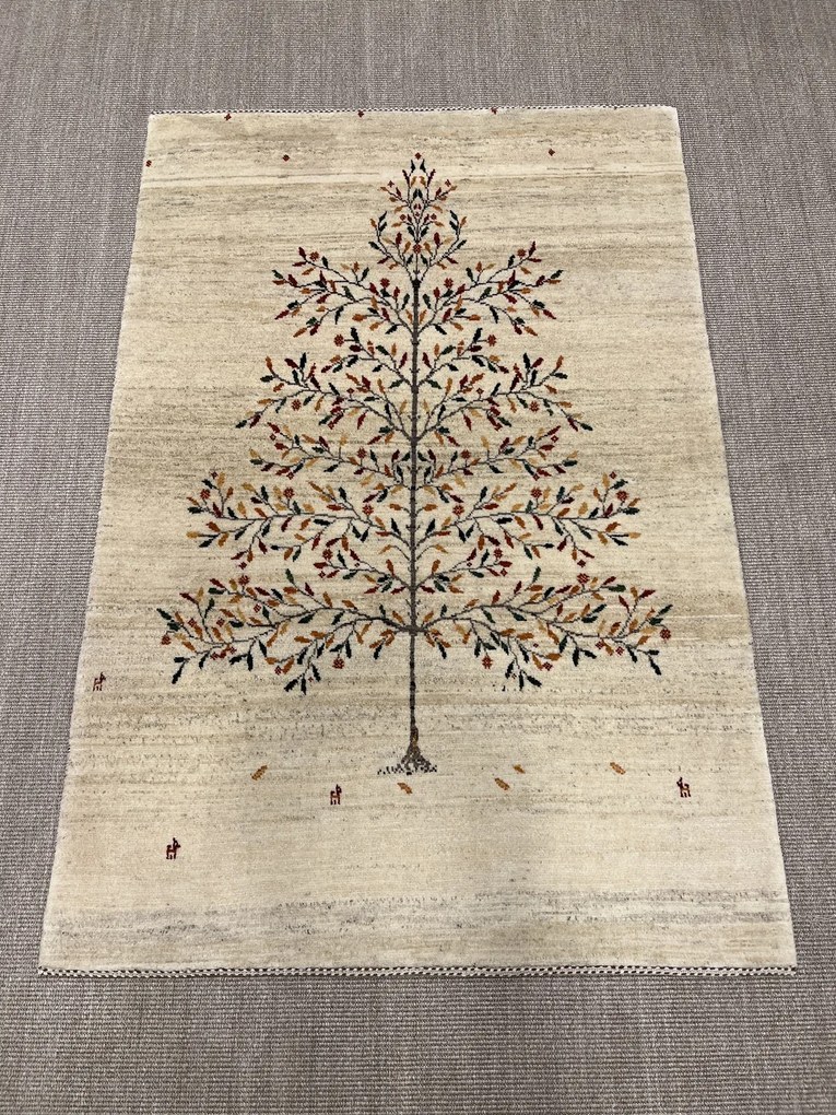 Gashguli Tappeto 200 x 130 Beige (Iran) Annodato A Mano