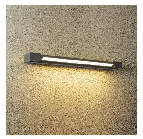 Brilagi - Applique LED da esterno AQUA LINE, 18W, 230V, 60 cm, IP44, antracite