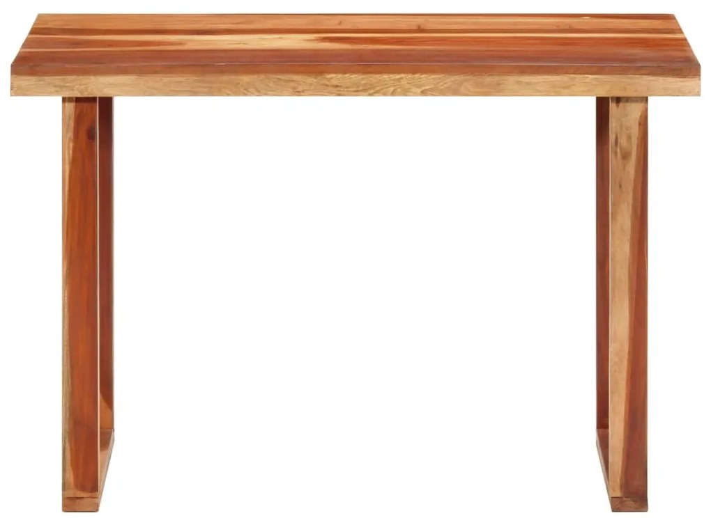 Tavolo da pranzo 110x50x76 cm legno massello di acacia