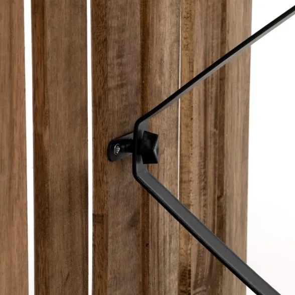 Set Bistrot Pieghevole In Legno Tavolo 54x55 Con 2 Sedie Donald Acacia