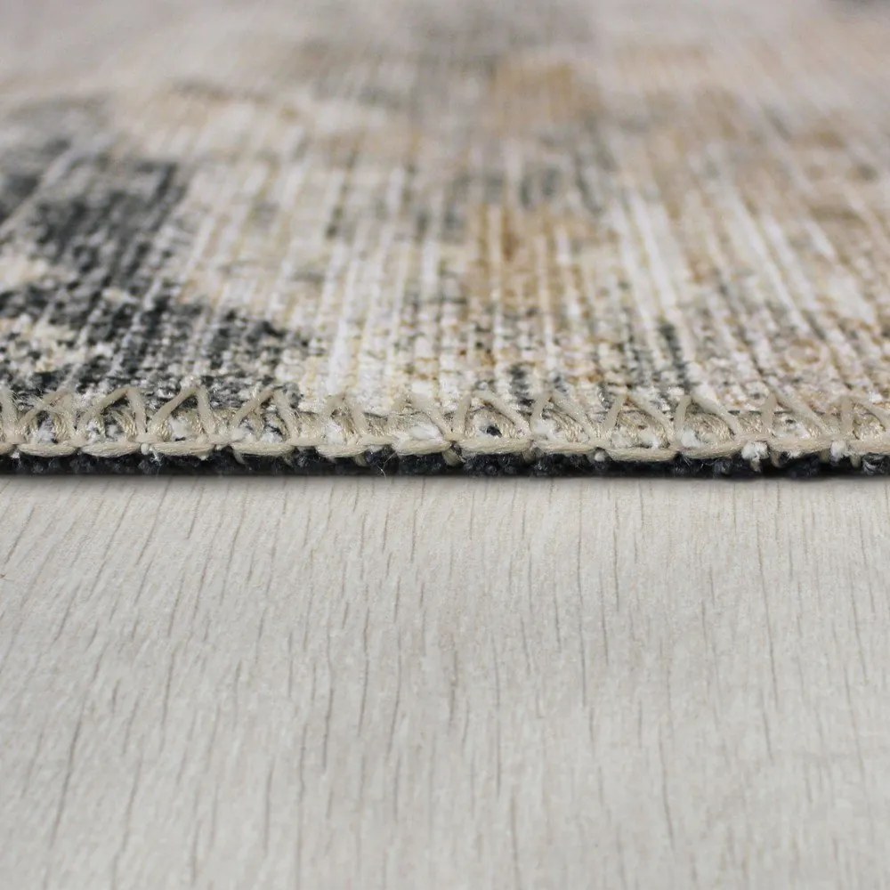 Tappeto greige lavabile 190x290 cm Lila Abstract – Flair Rugs