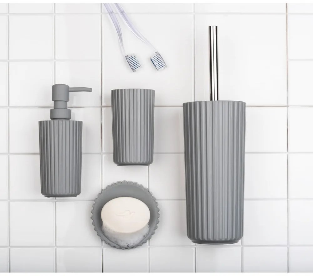 Dispenser di sapone grigio chiaro Minas - Allstar