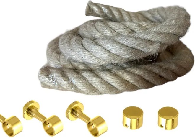 Kit corrimano Corda grigio l 3 x 300 cm