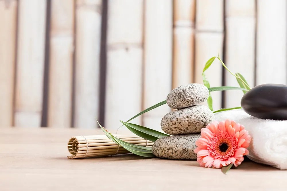 Carta da parati autoadesiva – Natura morta wellness
