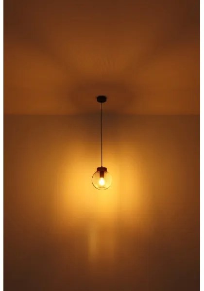 Globo 15663H - Lampadario su filo PABLO 1xE27/60W/230V