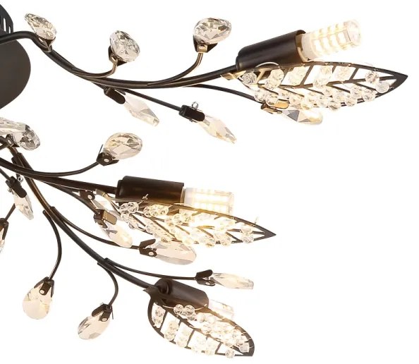 Globo 63007-8 - Plafoniera JANIS 8xG9/5W/230V Ø 76 cm