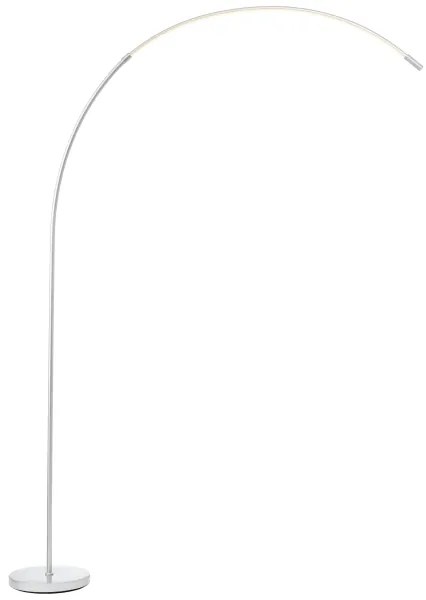 Brilliant - Lampada da terra touch dimmerabile a LED BOW LED/14W/230V cromo