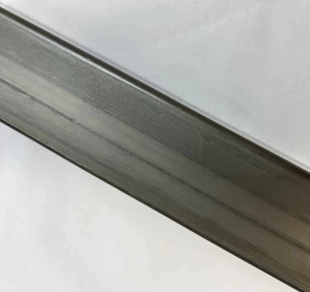 Tavolo PACHINO allungabile effetto rovere e metallo grigio 140&#215;80 cm &#8211; 190&#215;80 cm