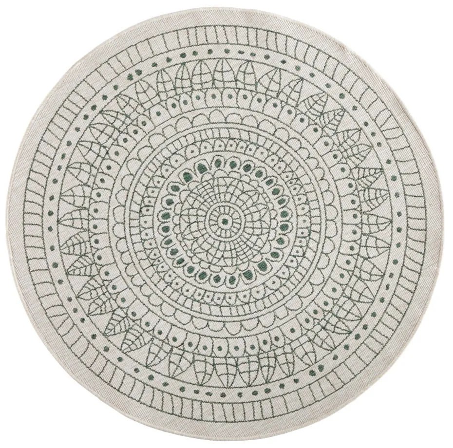 Tappeto verde per esterni , ø 140 cm Porto - NORTHRUGS