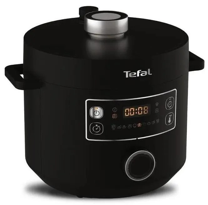 Tefal - Pentola elettrica multifunzionale TURBO CUISINE 4,8 l 1090W/230V nero
