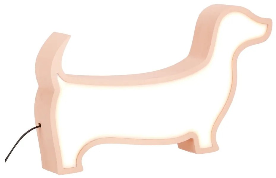 Lampada per bambini rosa Dog - Candellux Lighting