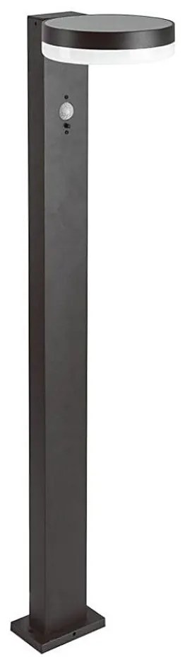 Lampada solare LED con sensore LED/2W/3,7V IP54 3000K arrotondato nero