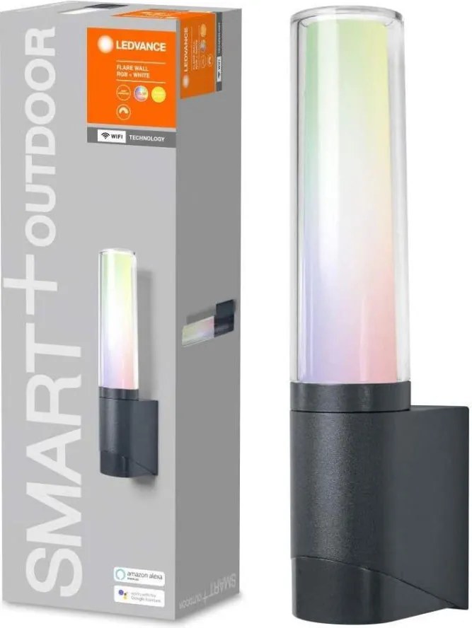 Ledvance - Applique LED RGB per esterno SMART+ FLARE LED/7.5W/230V IP44 Wi-Fi