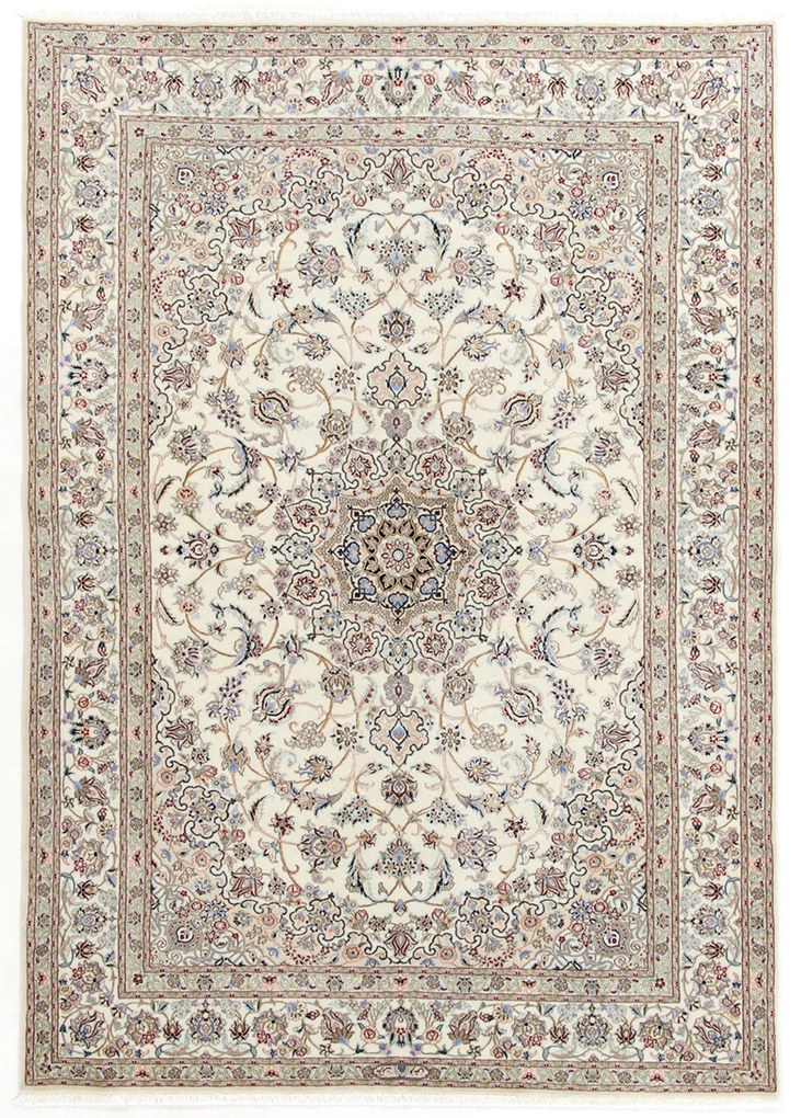 Nain Tappeto persiano 210 x 150 (Iran) Annodato A Mano