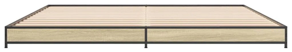Giroletto rovere sonoma 200x200 cm legno multistrato e metallo