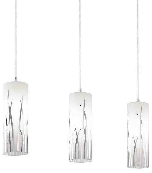 Eglo 92741 - Lampada a sospensione RIVATO 3xE27/60W/230V
