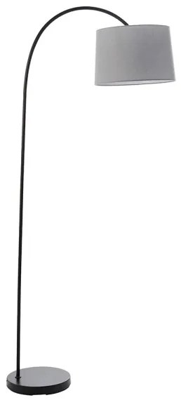 Endon 78163 - Lampada da terra CARLSON 1xE27/60W/230V grigio/nero