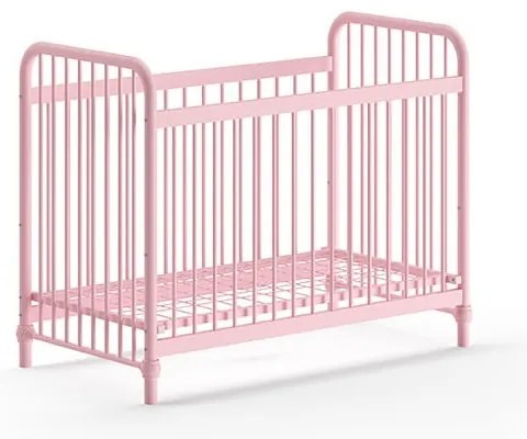 Culla in metallo rosa 60x120 cm BRONXX - Vipack