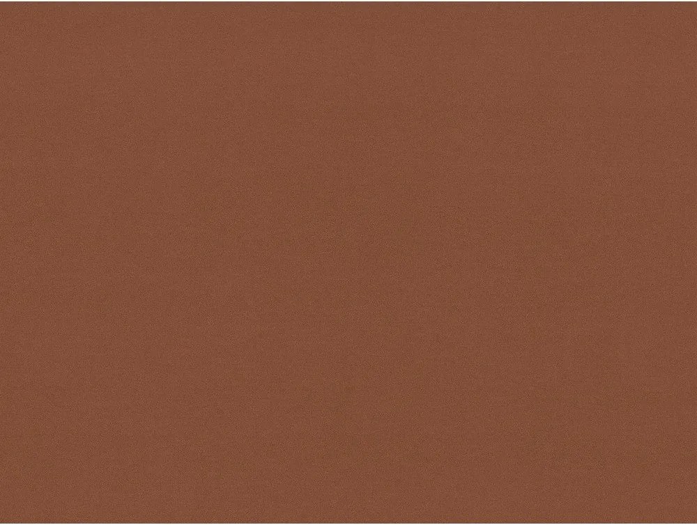 Letto matrimoniale imbottito color mattone con rete inclusa 200x200 cm Aveline – Micadoni