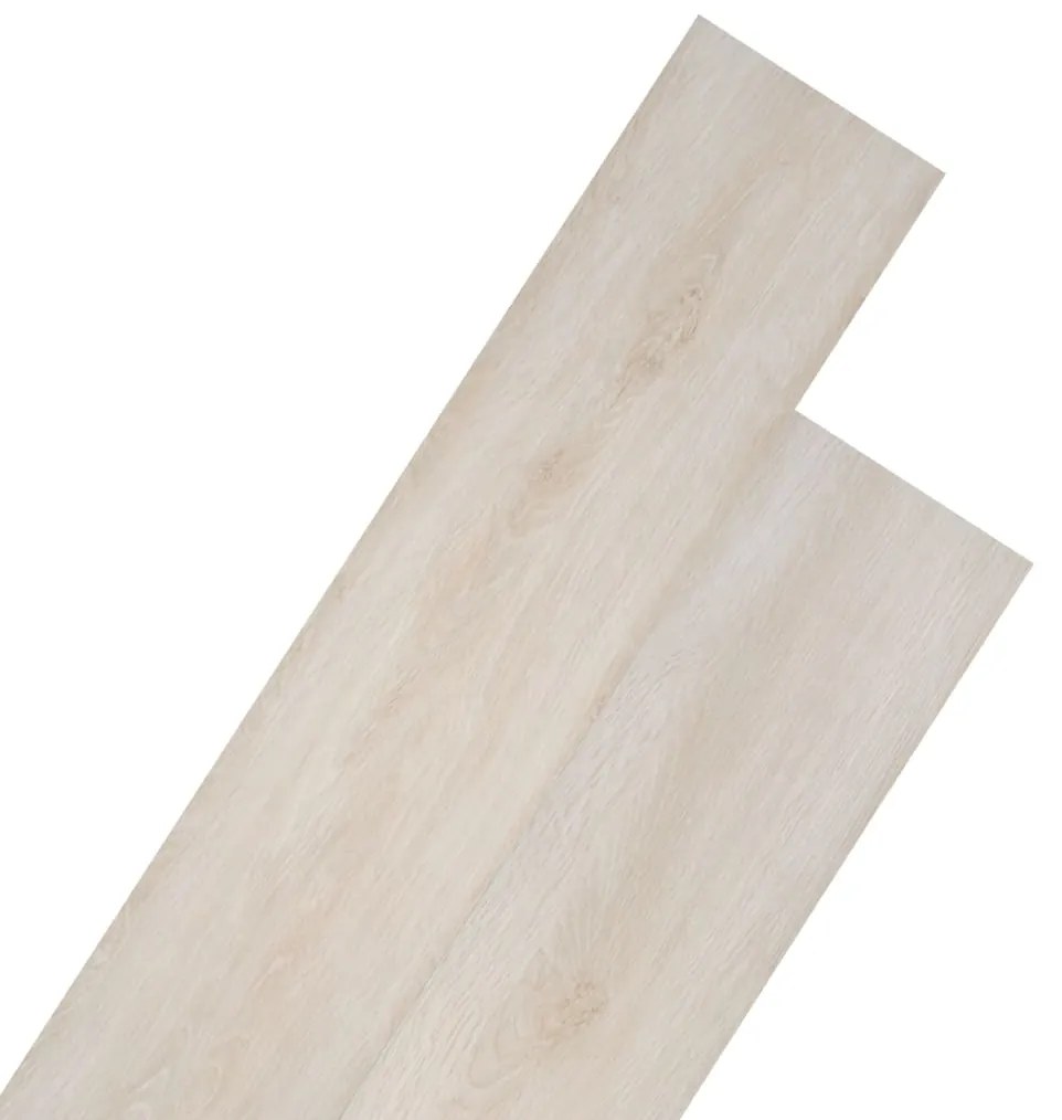 Listoni Pavimento Autoadesivi İn Pvc 5,02 M² 2 Mm Rovere Bianco /