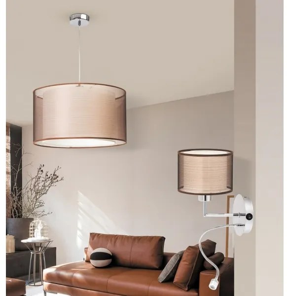 Rabalux 2629 - Applique ANASTASIA E27/60W + LED/1W