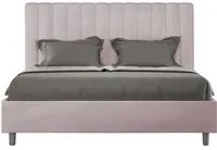 Letto Matrimoniale Francese 140x210 cm con Rete Agueda Glicine