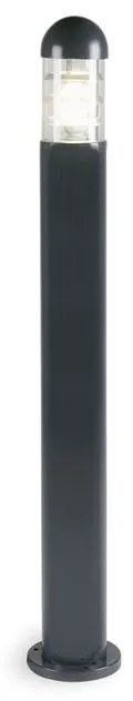 Lampione da giardino, Torch H 100 cm, grigio, IP44 SOVIL