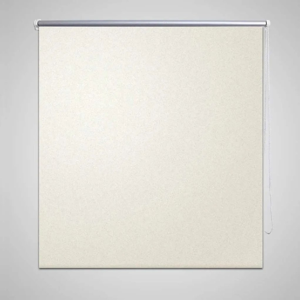 Tenda A Rullo Oscurante 120 X 230 Cm Bianco Avorio /