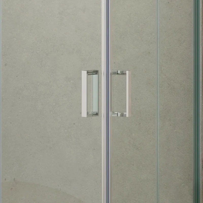 Kamalu - Box doccia 70x90 altezza 170cm trasparente K410