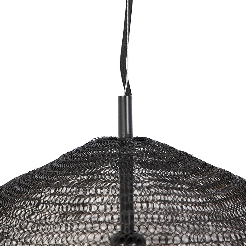 Lampada a sospensione orientale nera - Nidum Gran