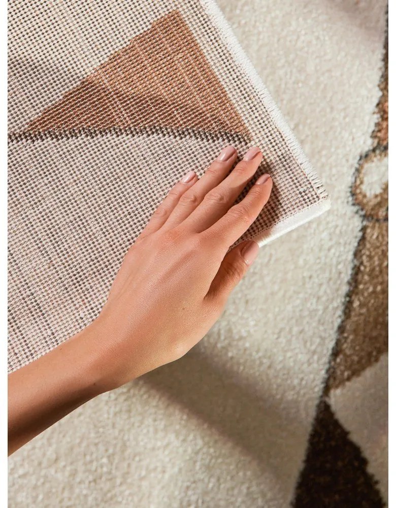 Tappeto per bambini crema 160x230 cm Walk like an Elephant Rainbow Party - Villeroy&amp;Boch