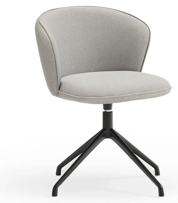 Set di sedie da pranzo grigio chiaro in imbottito 2 pz Add – Teulat