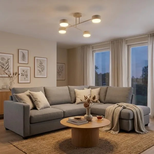 BRILAGI - Plafoniera LED MONO 4xGX53/30W/230V beige