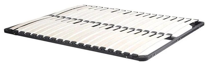 Telaio a doghe 160 x 200 cm -2x19 doghe- smontato senza piedi