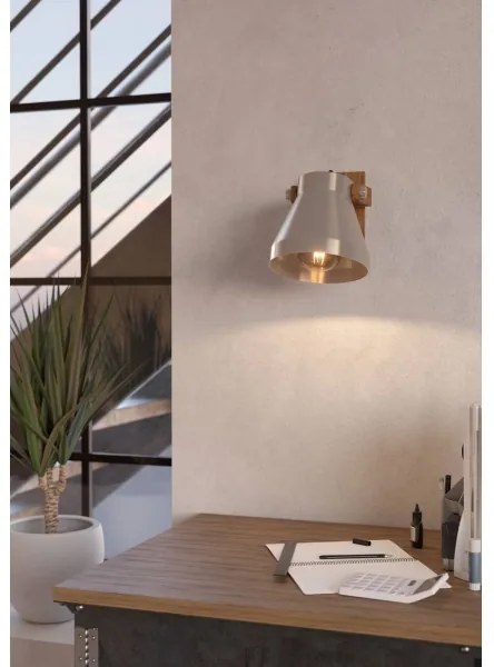 Eglo 43948 - Faretto da parete CAWTON 1xE27/40W/230V