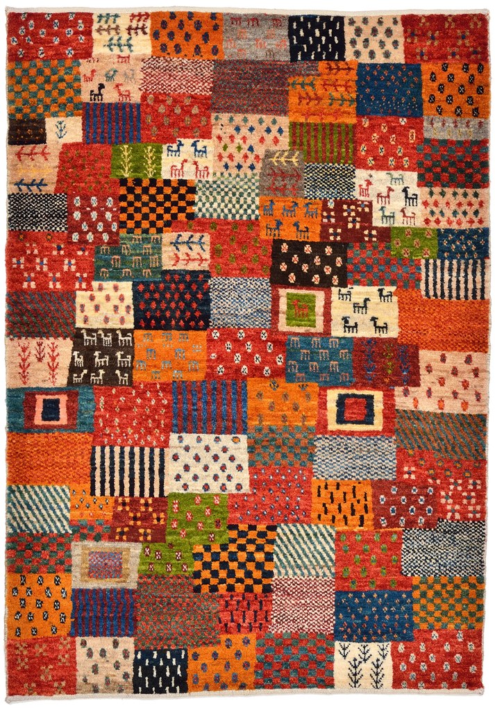 Loribaft Tappeto 100 x 150 (Iran) Annodato A Mano