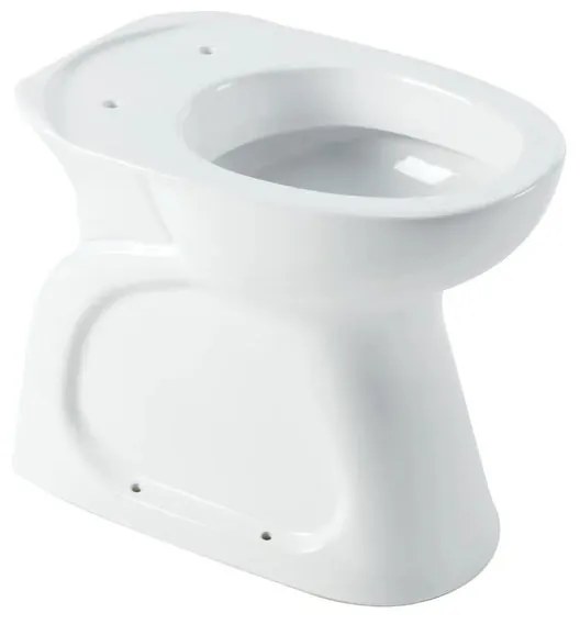 Vaso WC pavimento casual t, sedile escluso P 61 x L 36 x H 48 cm bianco